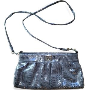 Ann Klein Silver/Metallic Clutch